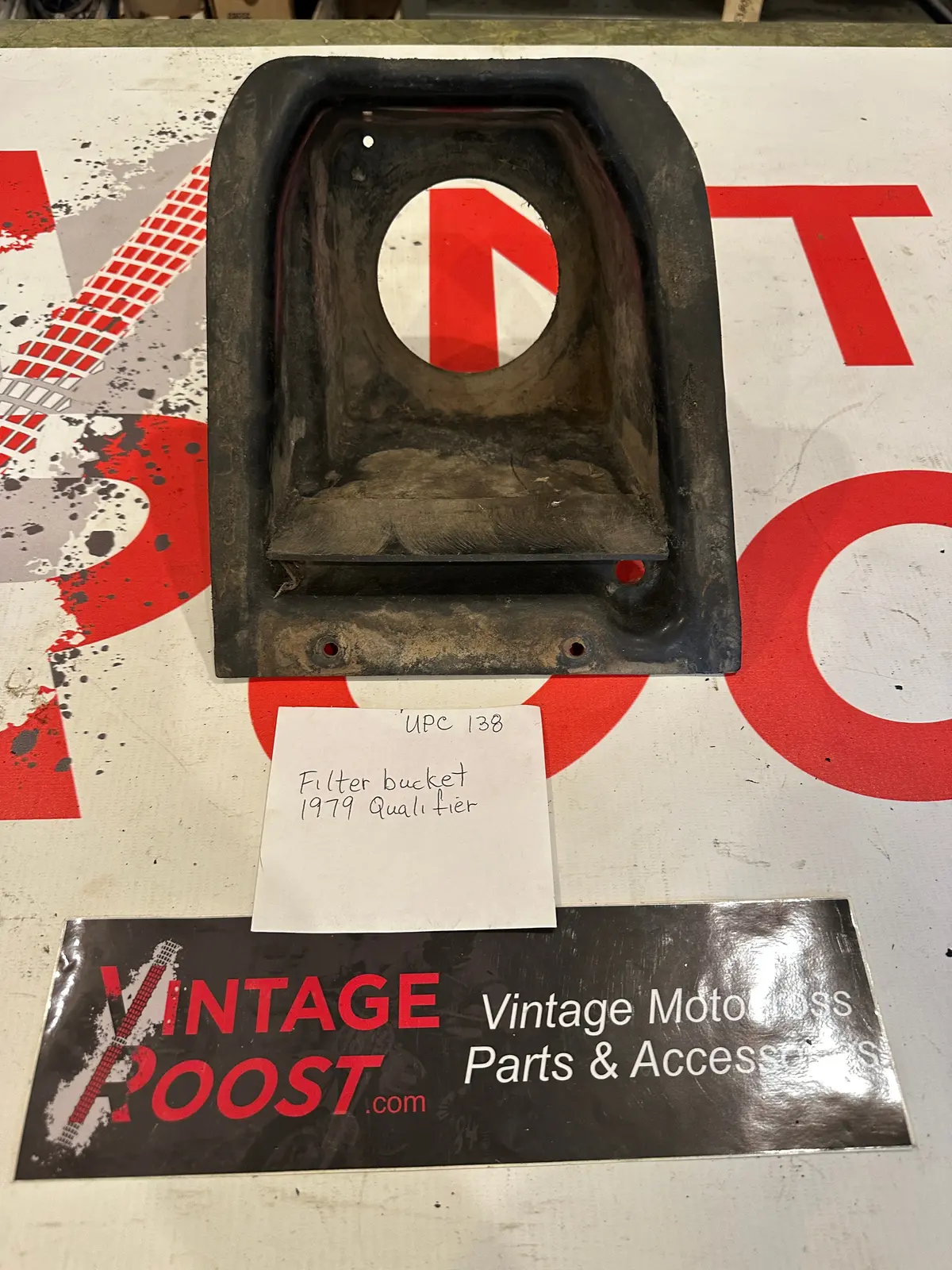 Can Am, Filter Bucket, 1979 Qualifier,  Used Parts, New! 1
