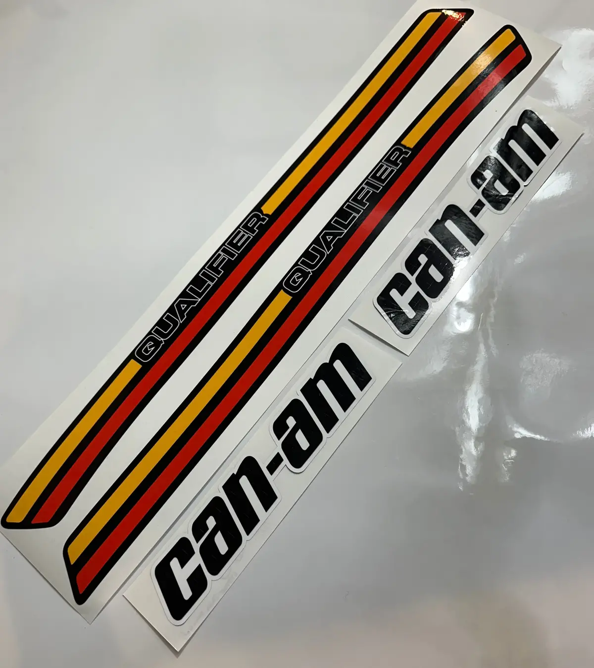 Can-Am, 1977, Qualifier, 125, 175, 250, Tank And Stripe Decals, Scored Reproduction 1