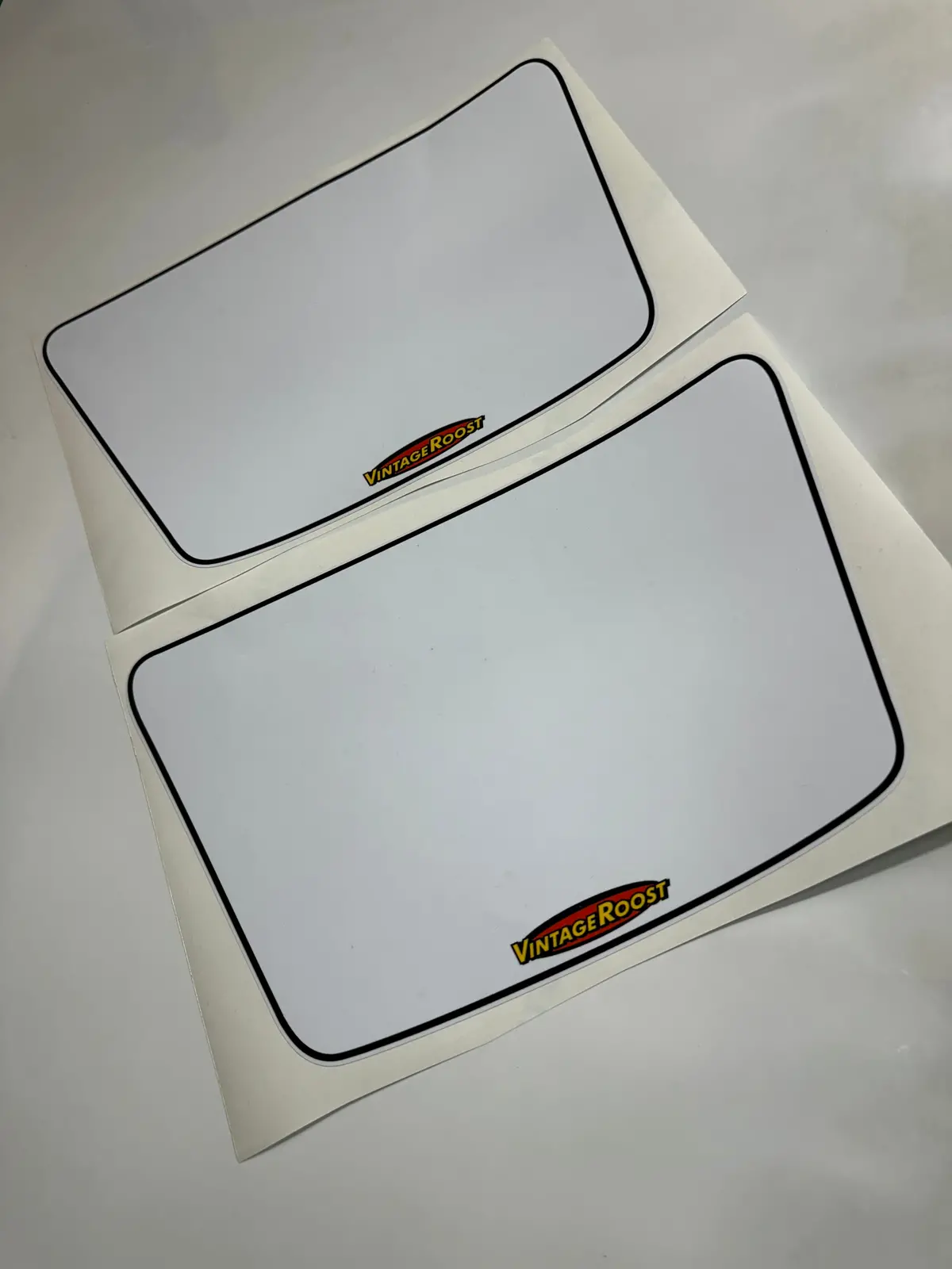 Can Am, 1980-81, Mx6, 1980 Qual, Side Number Plates, Reproduction 1