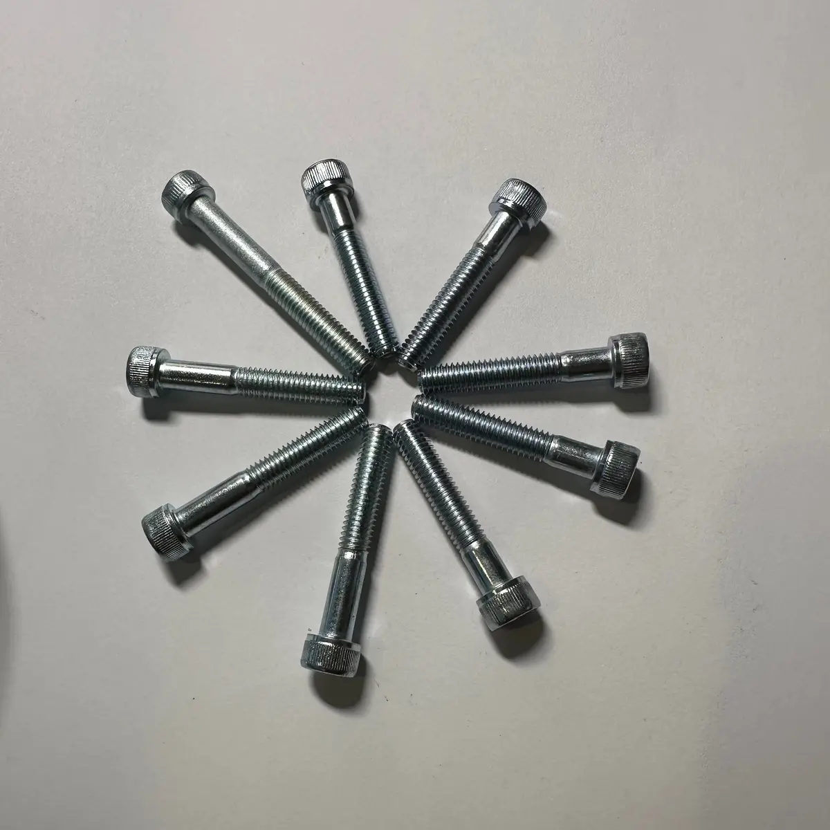 Can Am Clutch Cover Bolts, 125, 175, 250, Set Of 9, Silver - New! 1