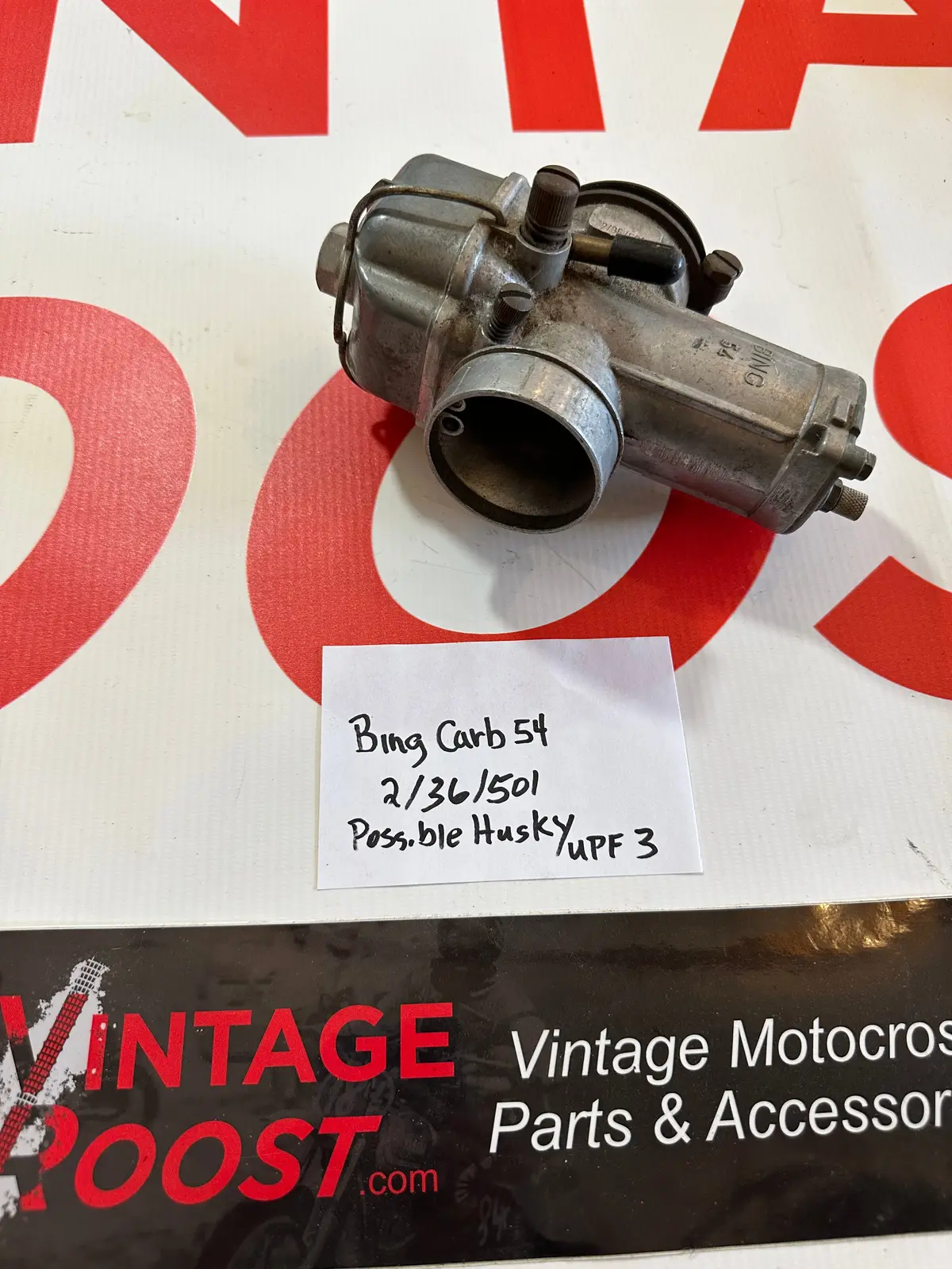 Bing Carb 54, Husky?,  2/36/501, Used Parts 1