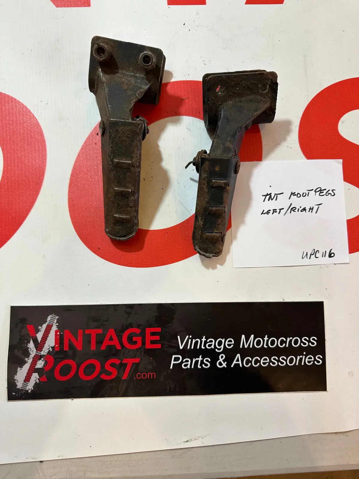 Can Am, Tnt Foot Pegs, Left And Right, Used Parts 1