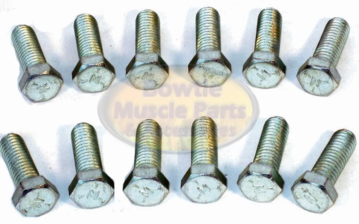 66 67 68 69 70 71 72 Camaro Chevelle Corvette Nova Intake Manifold Bolt Set (M) 1