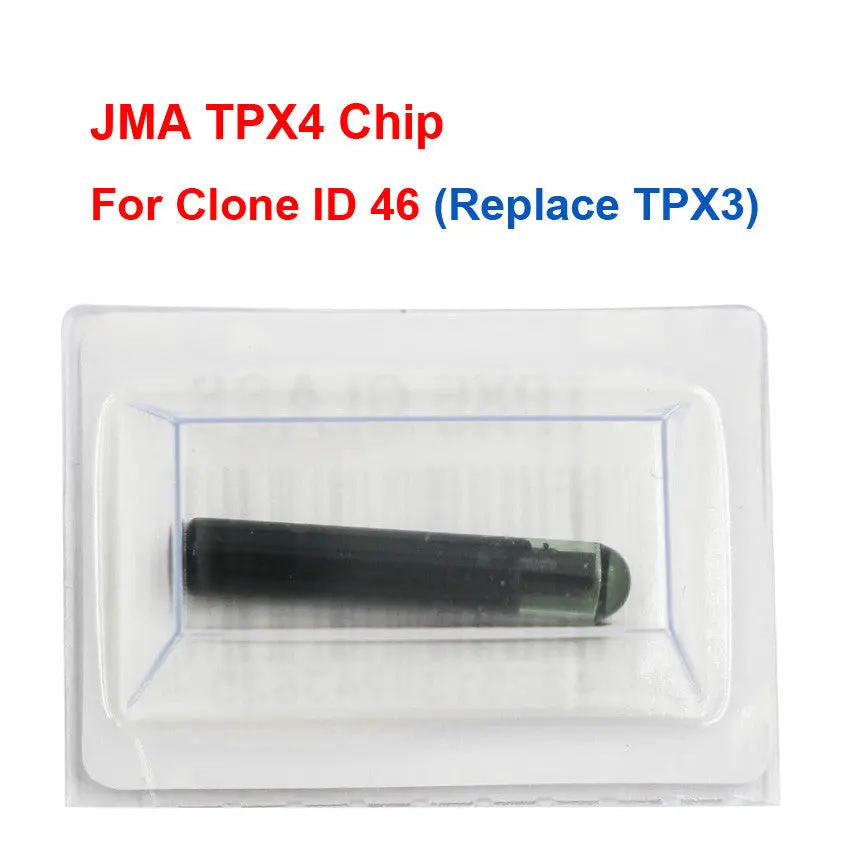 Jma Tpx4 Original Glass Transponder Id46 Cloneable Chip (Replace Tpx3) 1