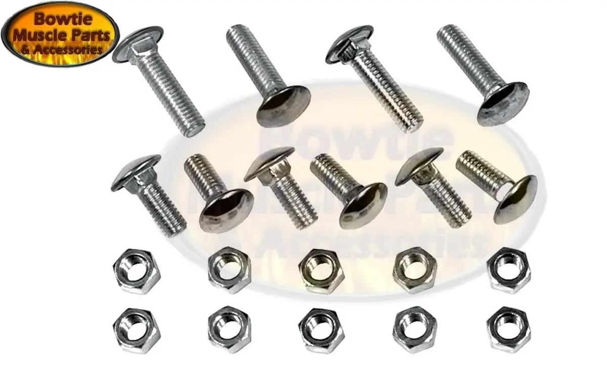 68 69 Camaro Bumper Bolt And Nut Set Front And Rear Complete 20 Pc Kit 1