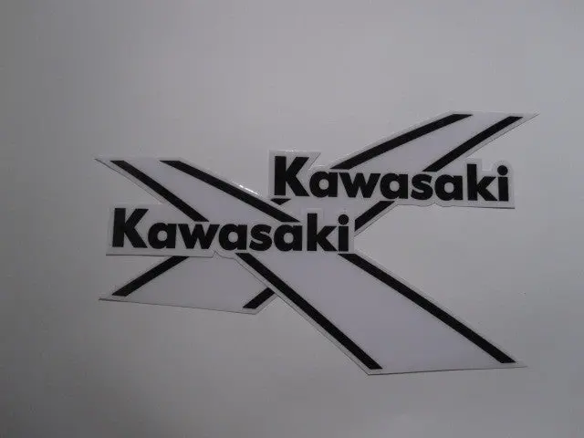 Kawasaki, 1974-76, Tank Decals, Reproduction 1