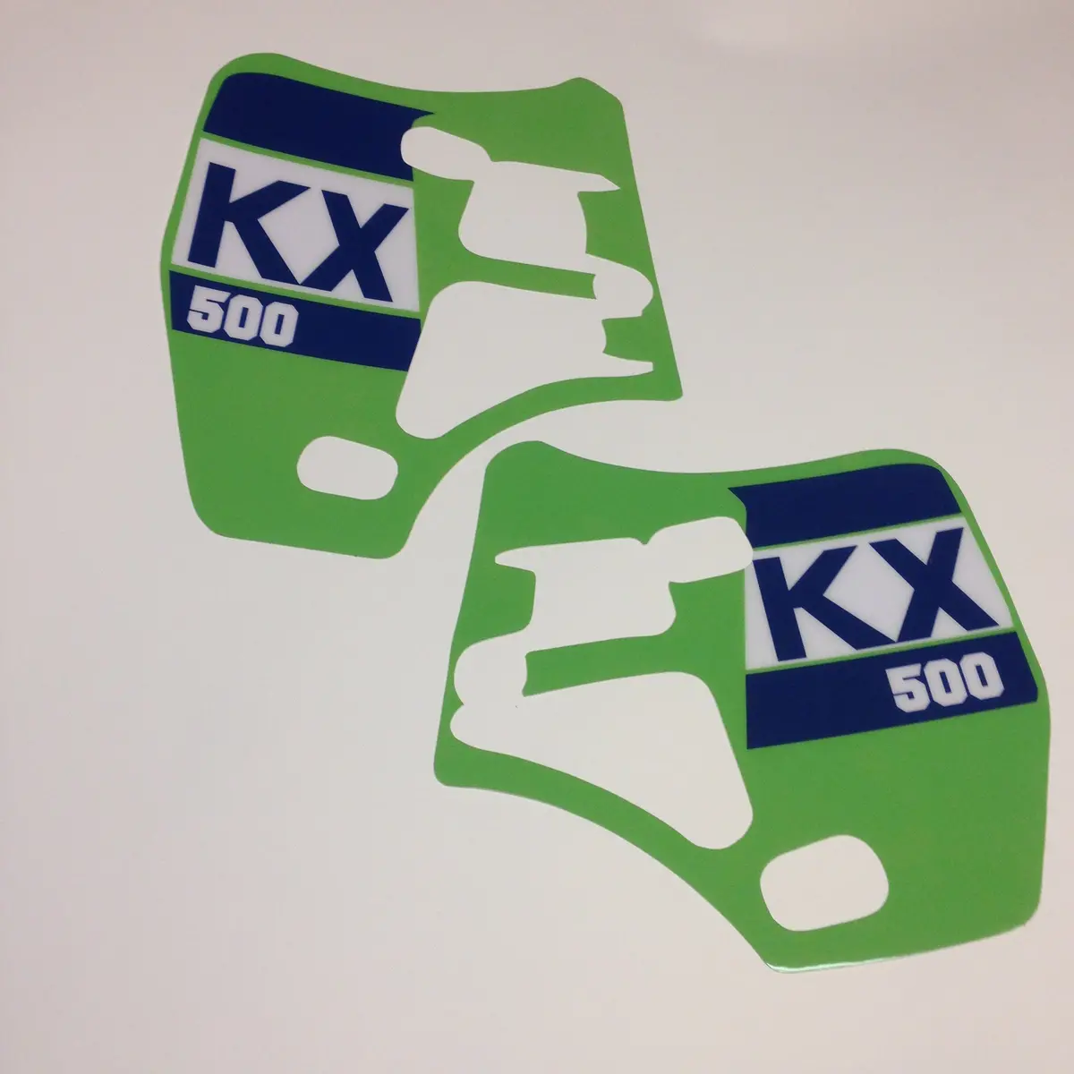 Kawasaki, 1988, Kx 500, Rad Decals, Reproduction 1