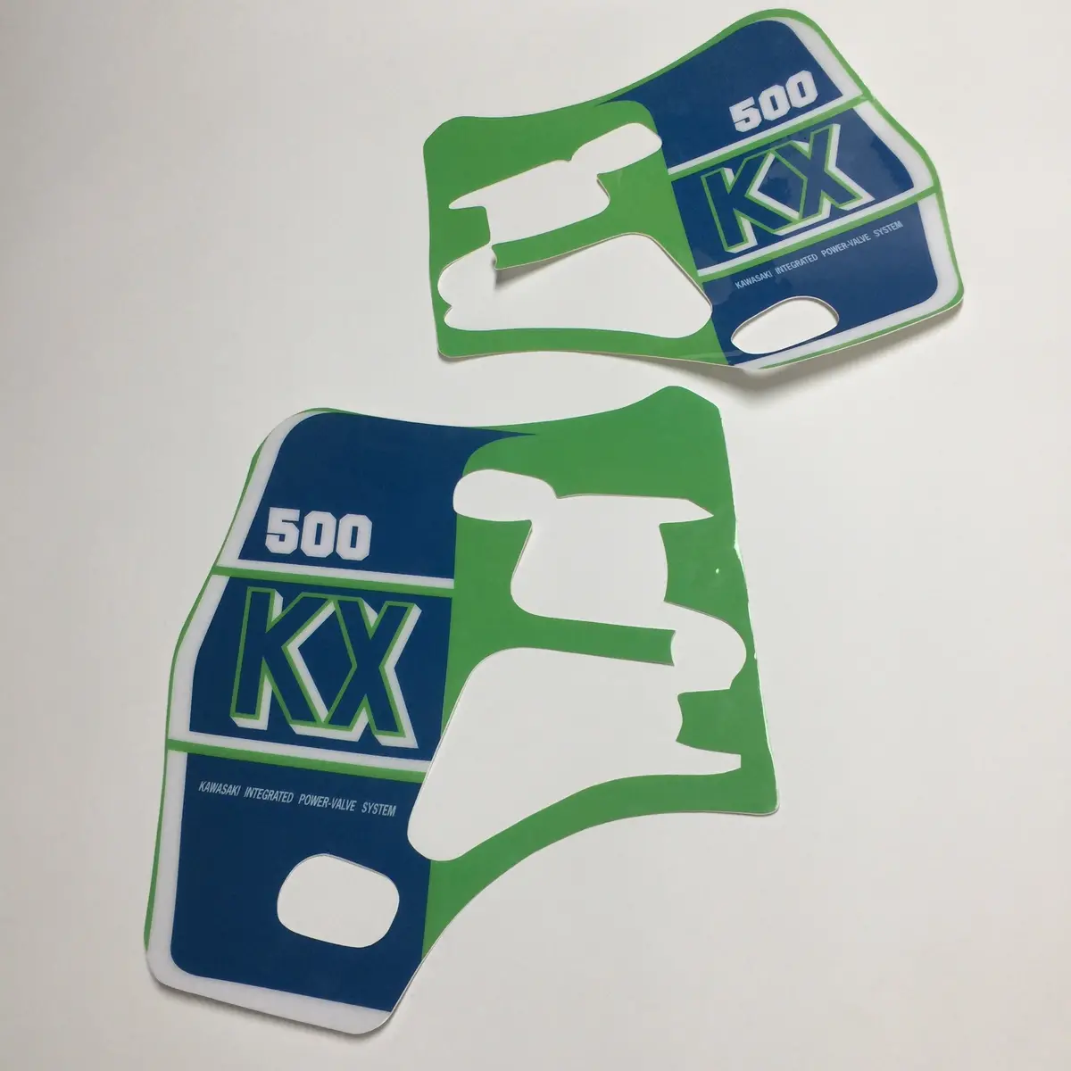 Kawasaki, 1989, Kx 500, Rad Decals, Reproduction 1