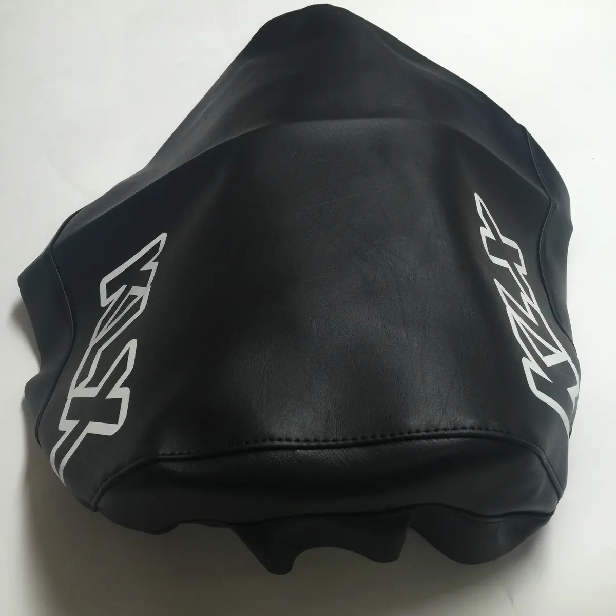 Kawasaki, 1979-83, Klx 250, Long Seat Cover - With White Klx Outline, Reproduction 2