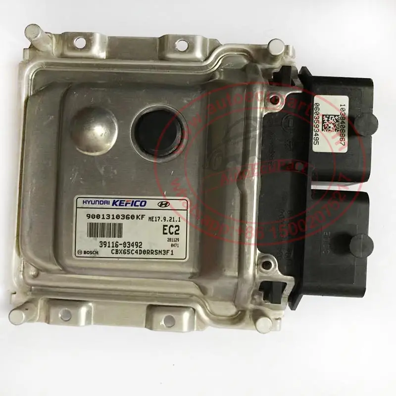 Kefico Ecu Ecm Me17.9.21.1 39116-03492 9001310360Kf For Hyundai Kia Engine Computer 1