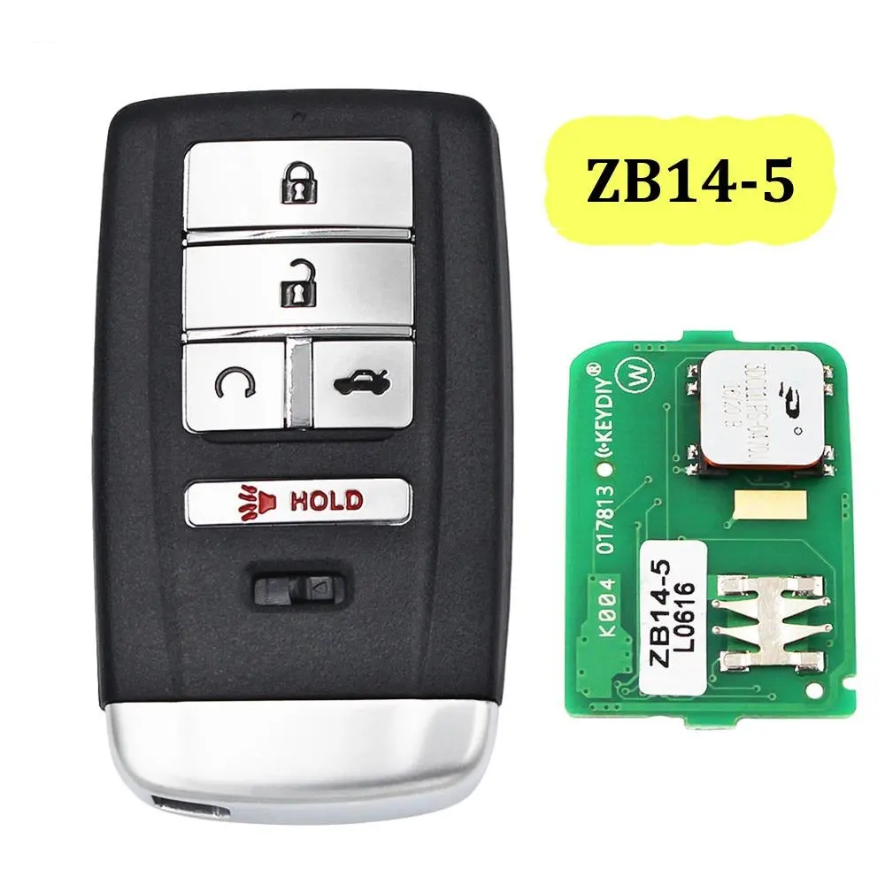 Keydiy Kd Zb14-5 Universal Smart Key Remote Control 5 Button 1