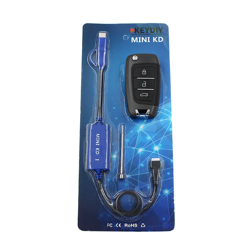 Keydiy Mini Kd Key Generator Cable With B25 Remote Control 1