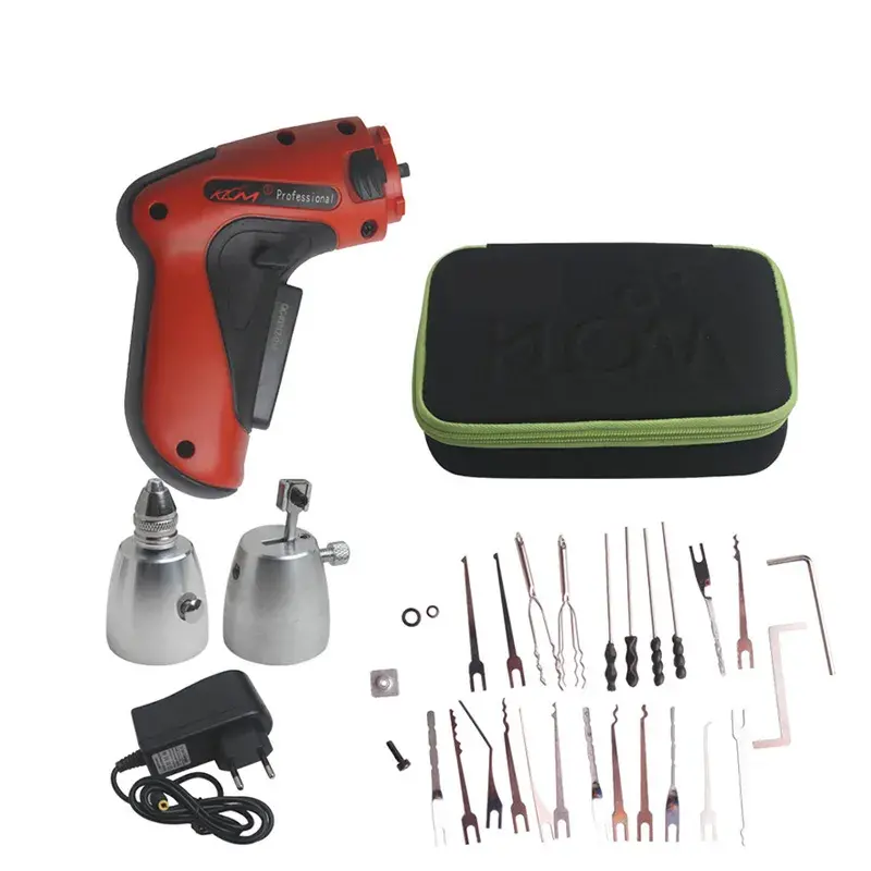 Klom Electric Pick Gun Plus With Carry Case 1