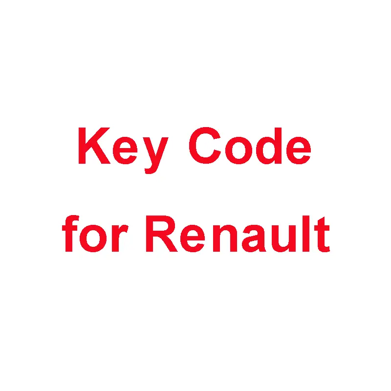 Key Cut Code Calculation Service For Renault 1