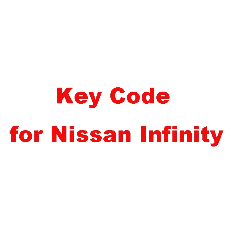 Key Cut Code Calculation For Nissan Infinity (Usa, Canada, Australia) 1