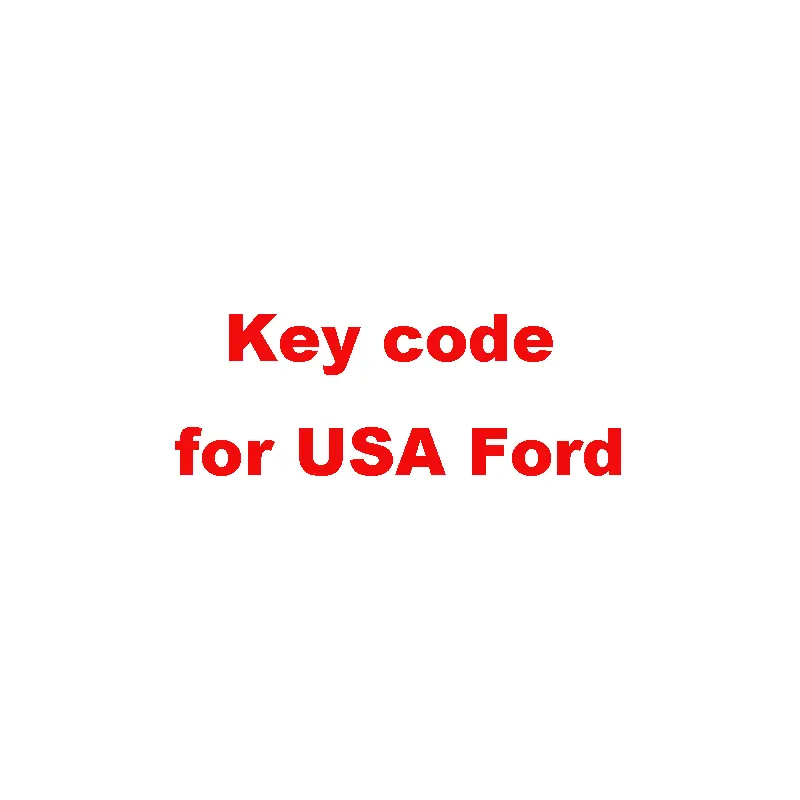 Key Cut Code Calculation For Ford (Usa) 1