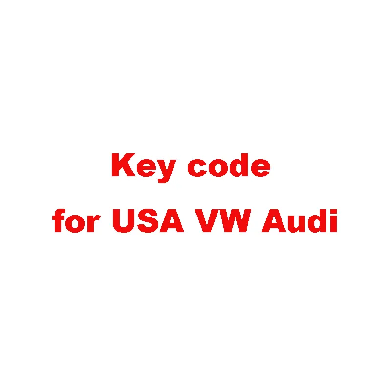 Key Cut Code Calculation For Vw Audi (Usa) 1