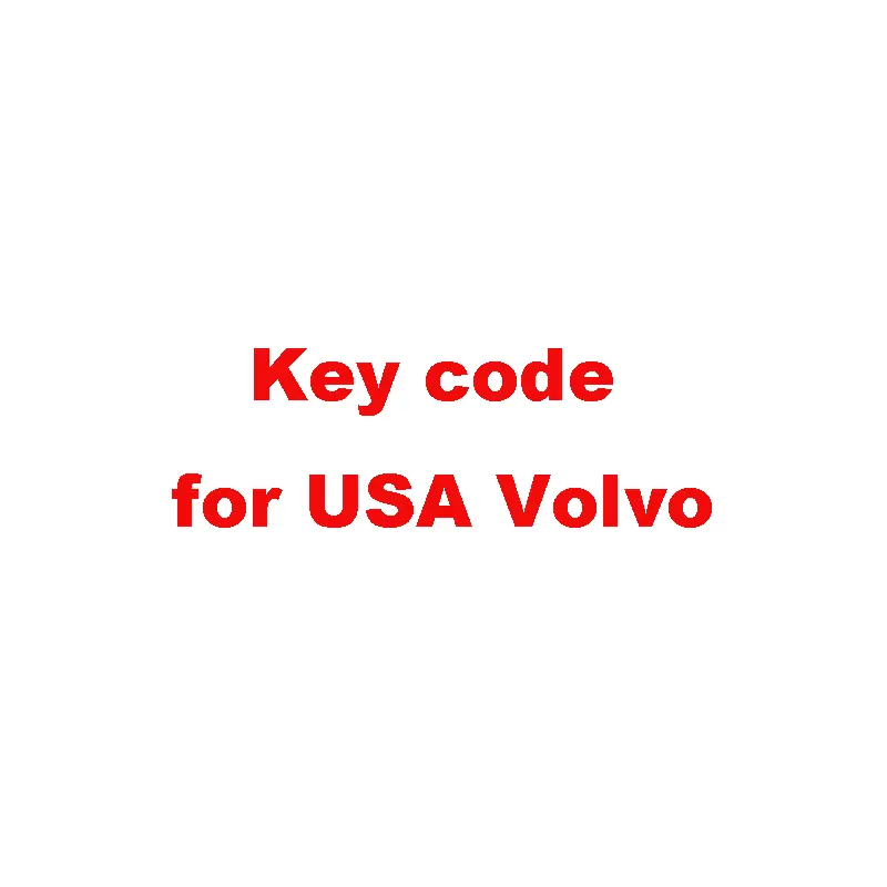 Key Cut Code Calculation For Volvo (Usa) 1