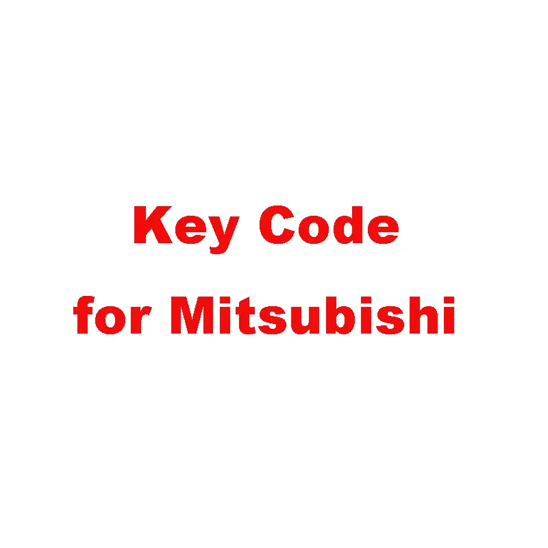 Key Cut Code Calculation For Mitsubishi (Usa, Canada, Australia) 1