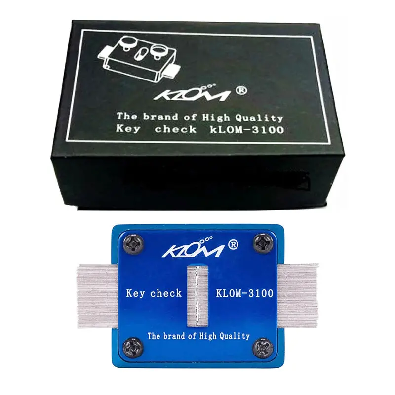 Klom Key Check Blank Key Slot Checker Locksmith Tool 1