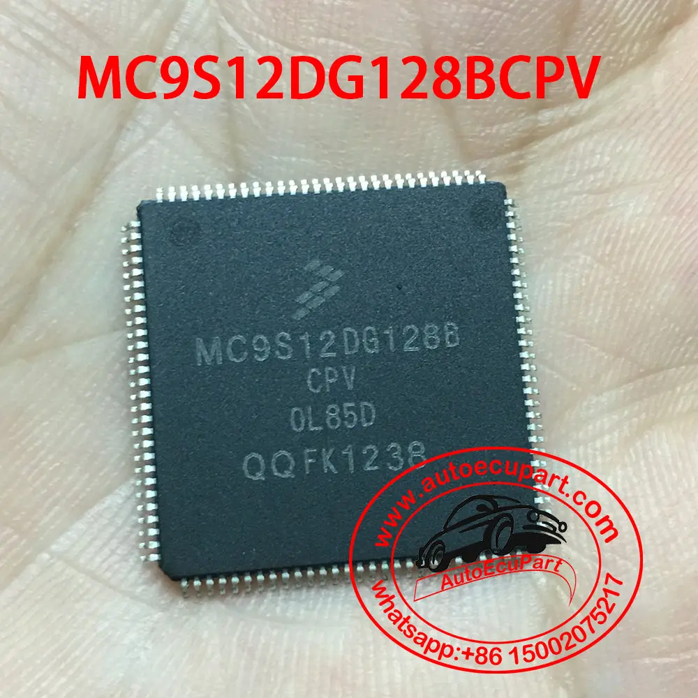 5Pcs Freescale Mc9s12dg128bcpv Automotive Microcontroller Ic Cpu 1
