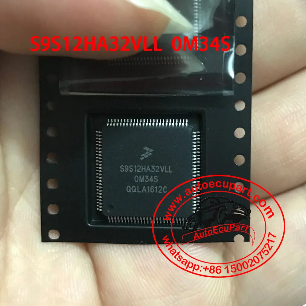 5Pcs S9s12ha32cll 0M34s Automotive Dashboard Microcontroller Ic Cpu 1