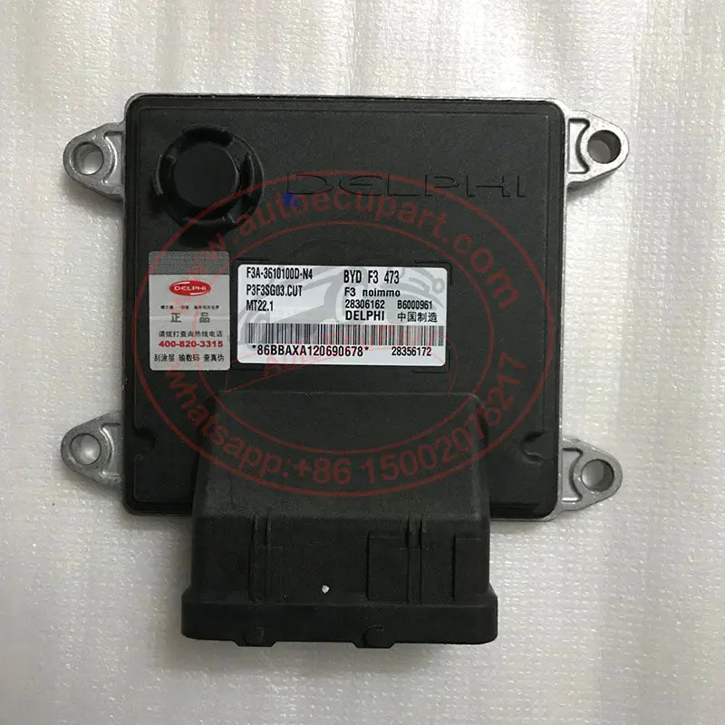 Original New F3a-3610100D-N4 B6000961 28306162 Delphi Mt22.1 Ecu For Byd F3 Engine Computer Electronic Control Unit 1