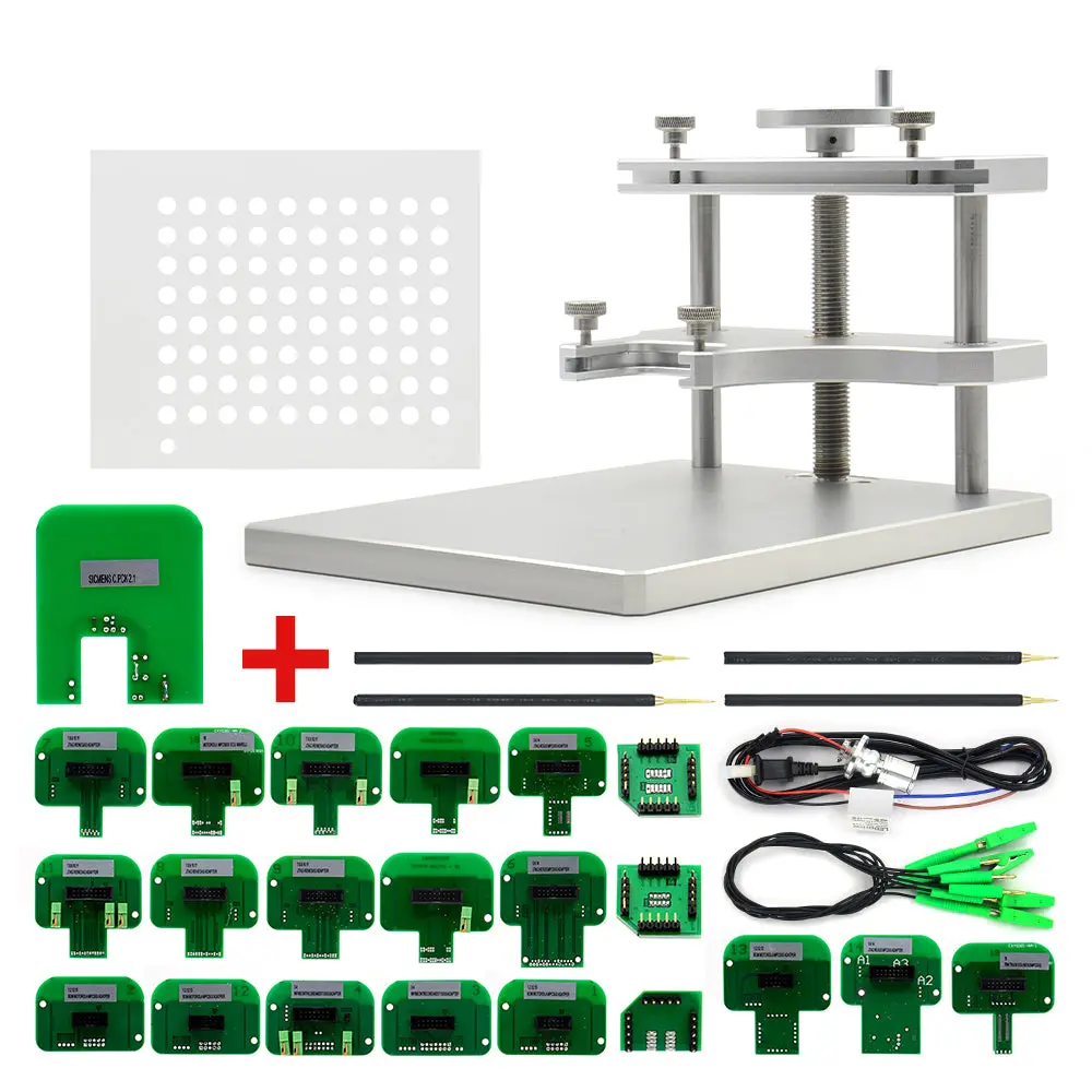 Led Bdm Frame Stainless With 4 Probe Pens 22Pcs Bdm Adapter For Ktm Dimsport/Ktag/Kess/Fgtech Ecu Chip Tuning 1
