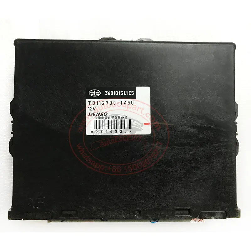 Original New Denso Ecu 3601015L1e5 Td112700-1450 12V Ecm For Faw Ca6390b5 V70 2011 Electronic Control Unit 1