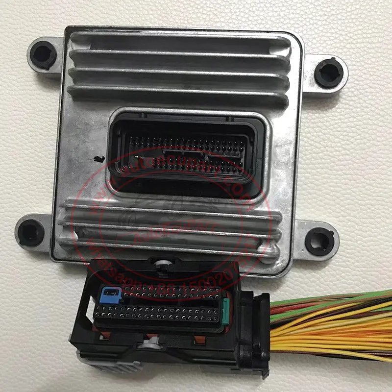 Original New Delphi Mt20u Ecu 28036388 3601010A2e2 B2300016 + Ecu Harness Connector For Faw Ca6371 Ca1024vl Engine Computer 1