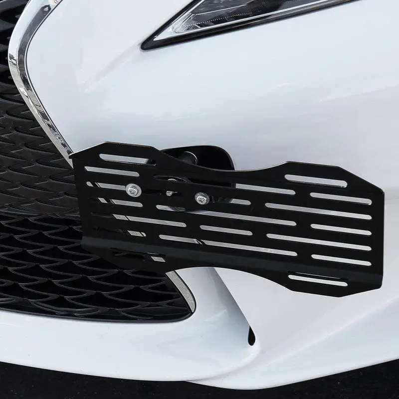 Dc Sports Front License Plate Relocation Kit 1