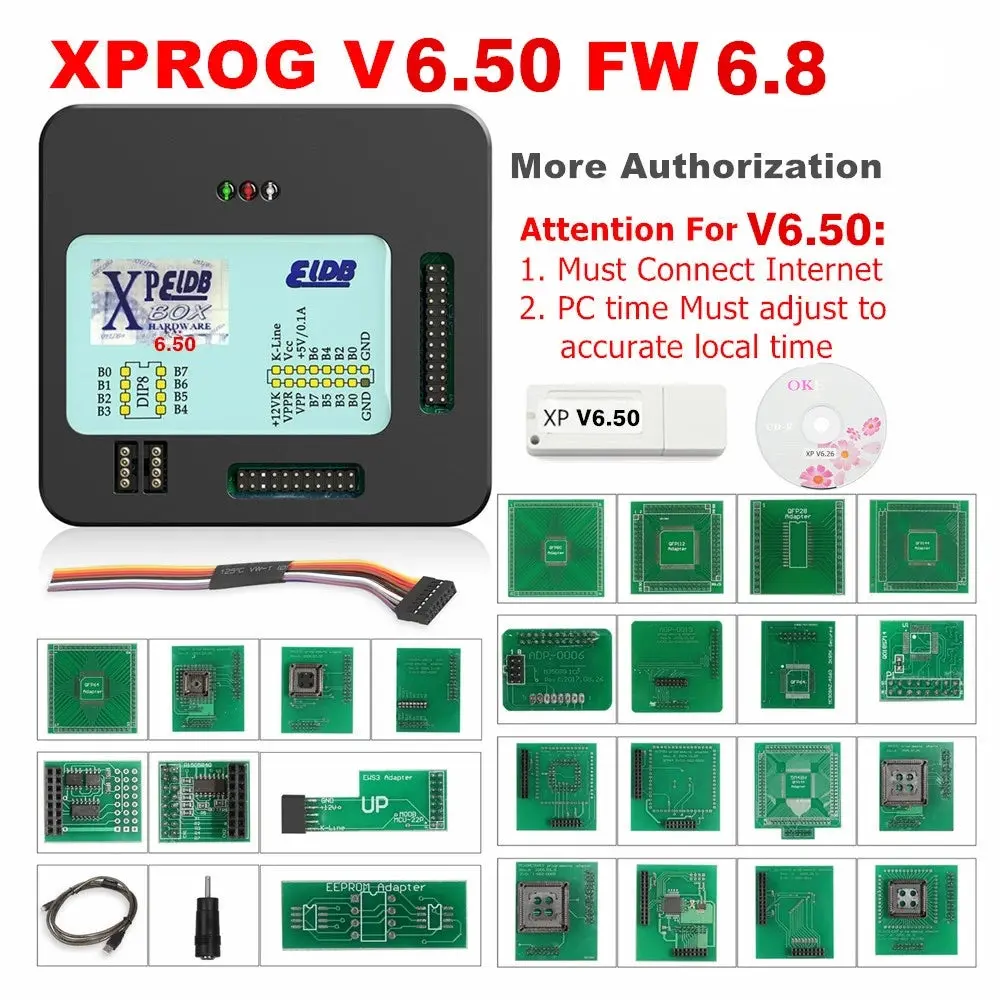 Latest Version Xprog V6.50 Xprog-M Ecu Programmer With Usb Dongle 1