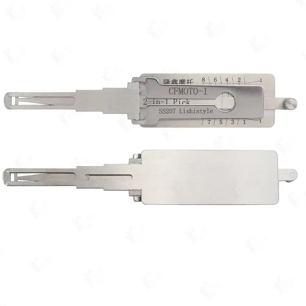 Lishi 2 In 1 Ss207 Locksmith Tools For Cfmoto 250Sr 250Nk 650Mt 650Nk 1