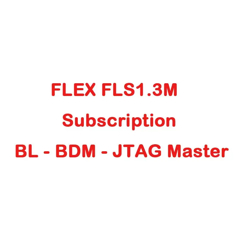 Magic Flex Fls1.3M - 12 Month Renewal Subscription Bl - Bdm - Jtag Master 1