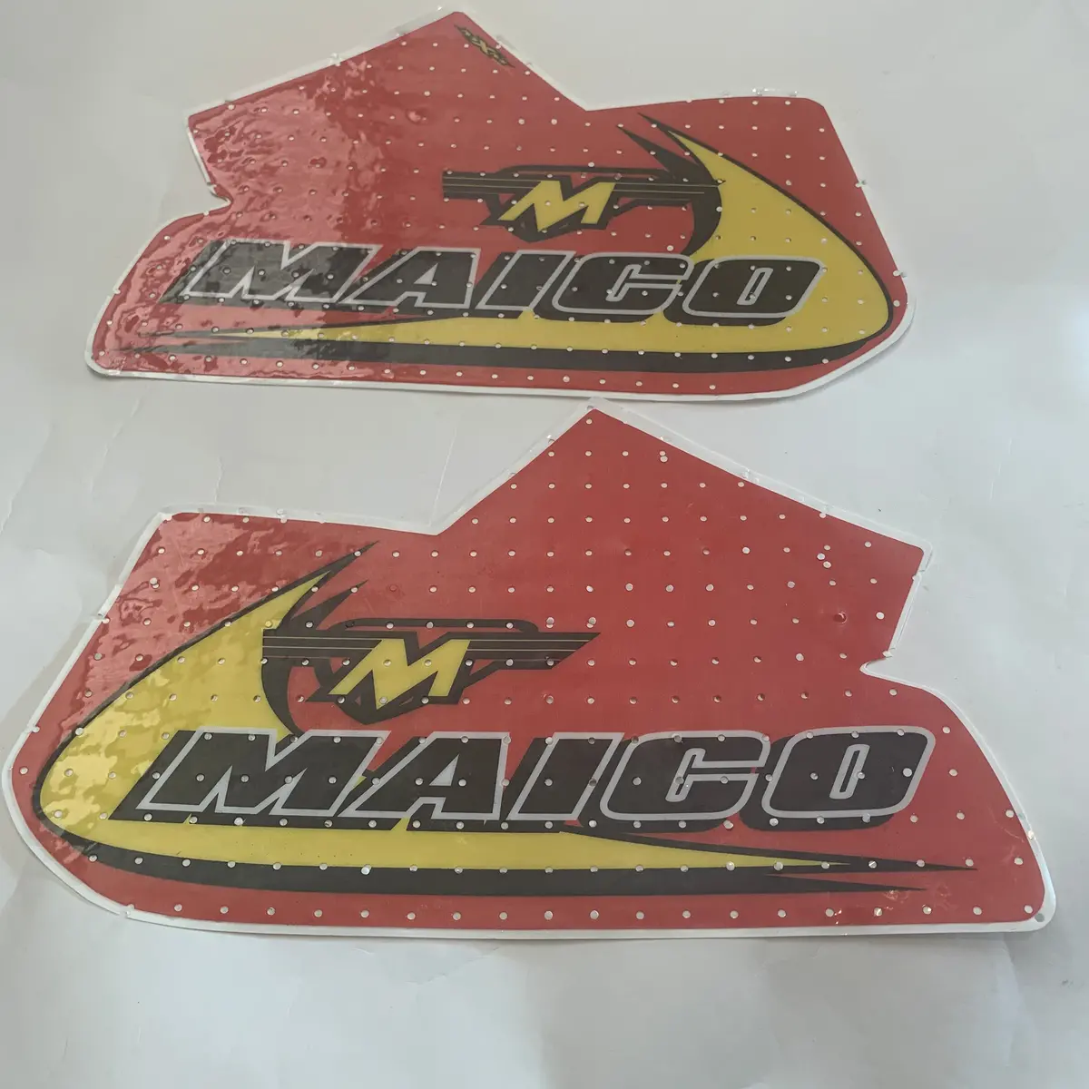 Maico, 1981, 490 Tank Decals - New! Reproduction 1