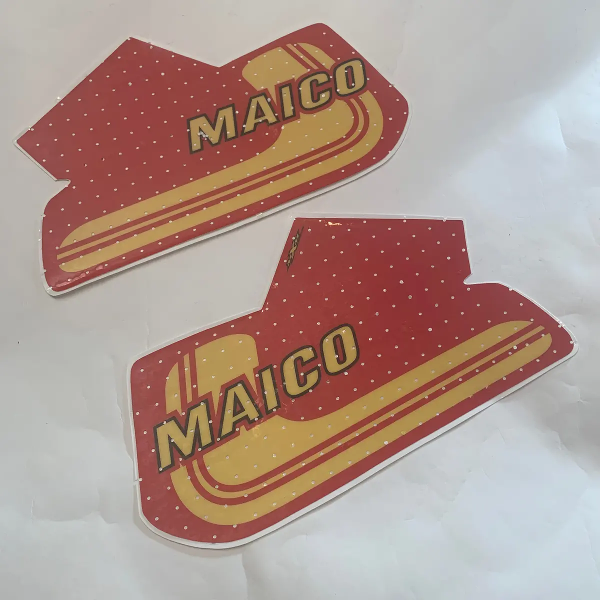 Maico, 1981, Tank Decals - New! Reproduction 1