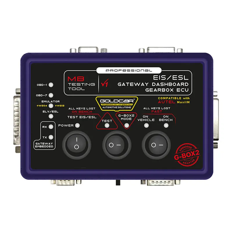 Mb Testing Tool Eis Esl Gateway Dashboard Gearbox Ecu Compatible Autel Maxilm Im608, Im508, Im608 Pro Ii 1