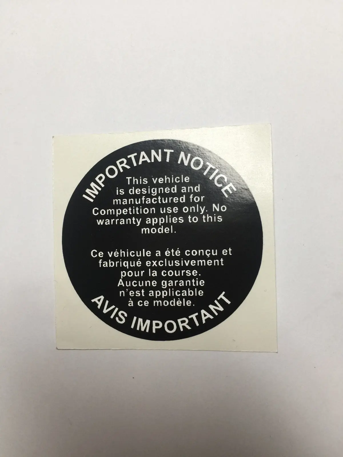 Can Am, Off Road, Gas Cap Decal, Reproduction 1