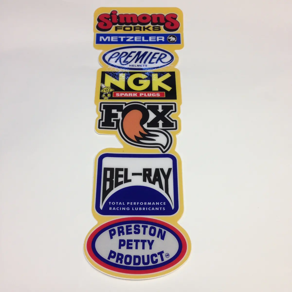 Post 1975, Fender Strip Decal, Yellow, Reproduction 1