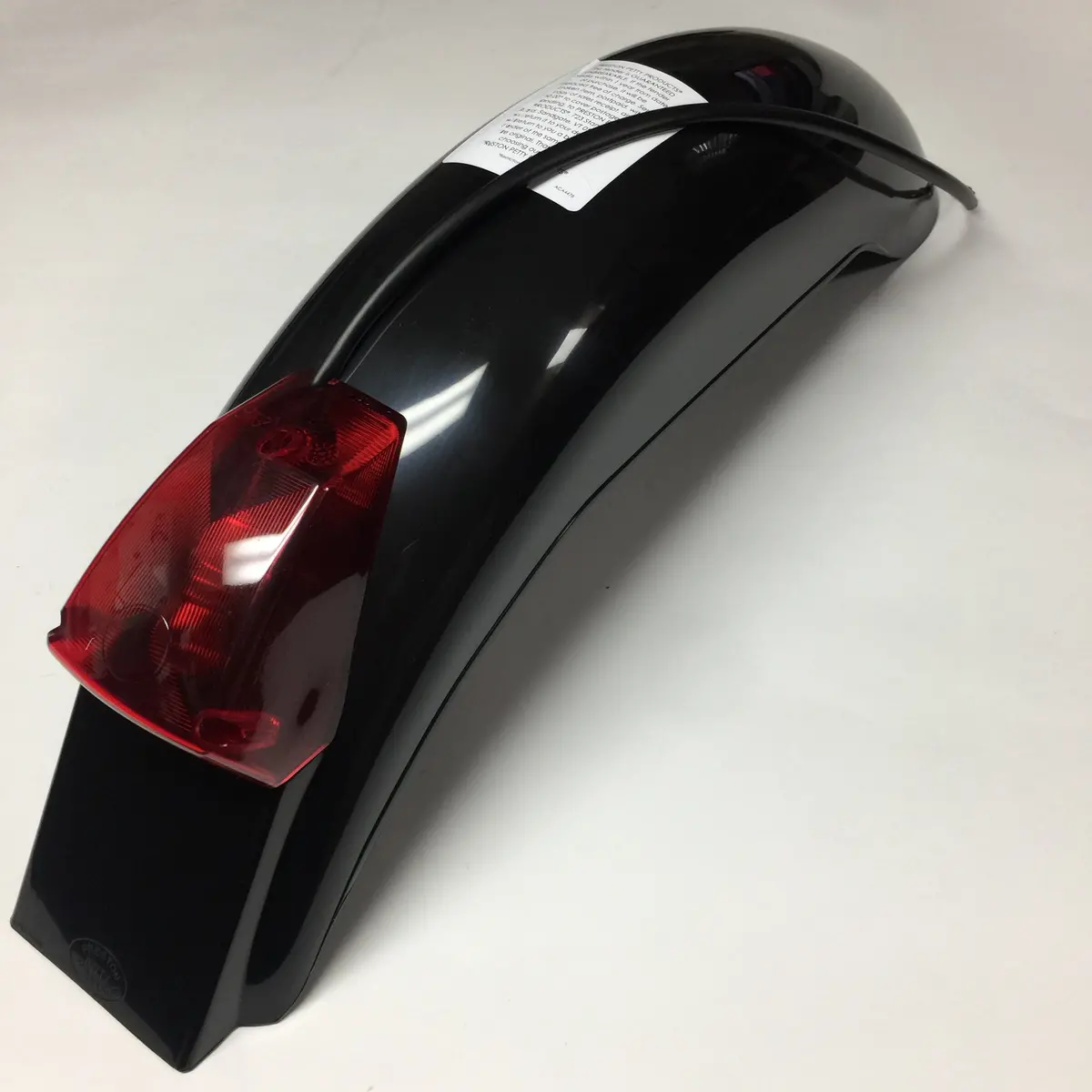 It Preston Petty, Vintage Universal Rear Fender, With Taillight Assembly, Black-  Sale! 1