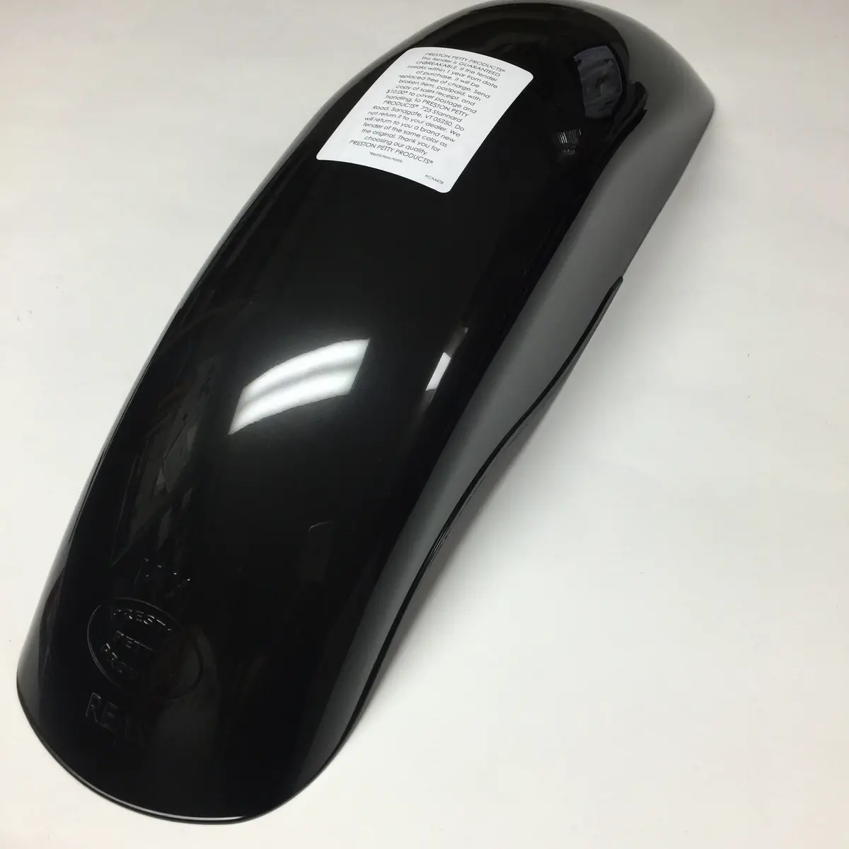 Mx Preston Petty, Vintage, Universal Rear Fender, Black-  Sale! 1