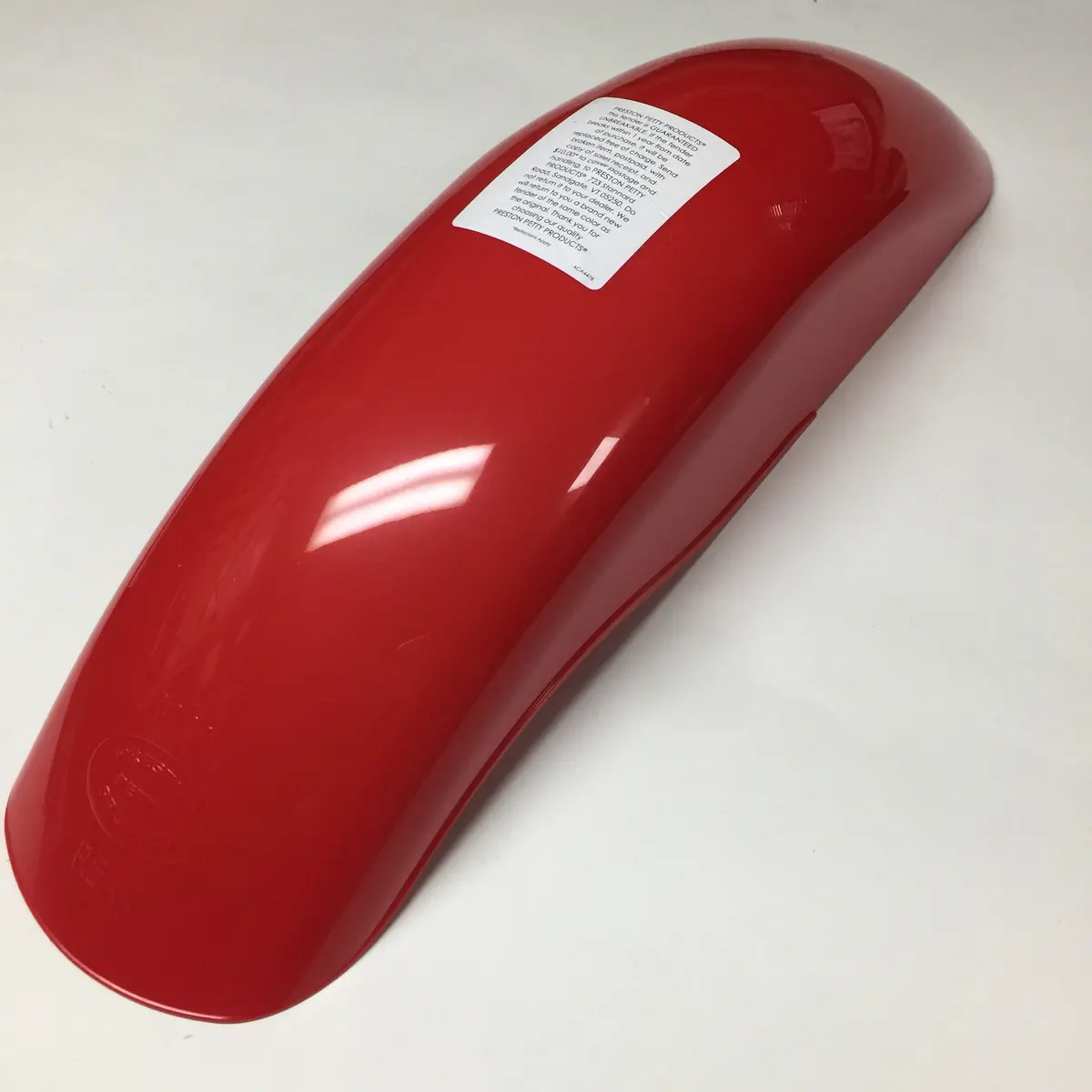 Mx Preston Petty, Vintage, Universal Rear Fender, Red-  Sale! 1