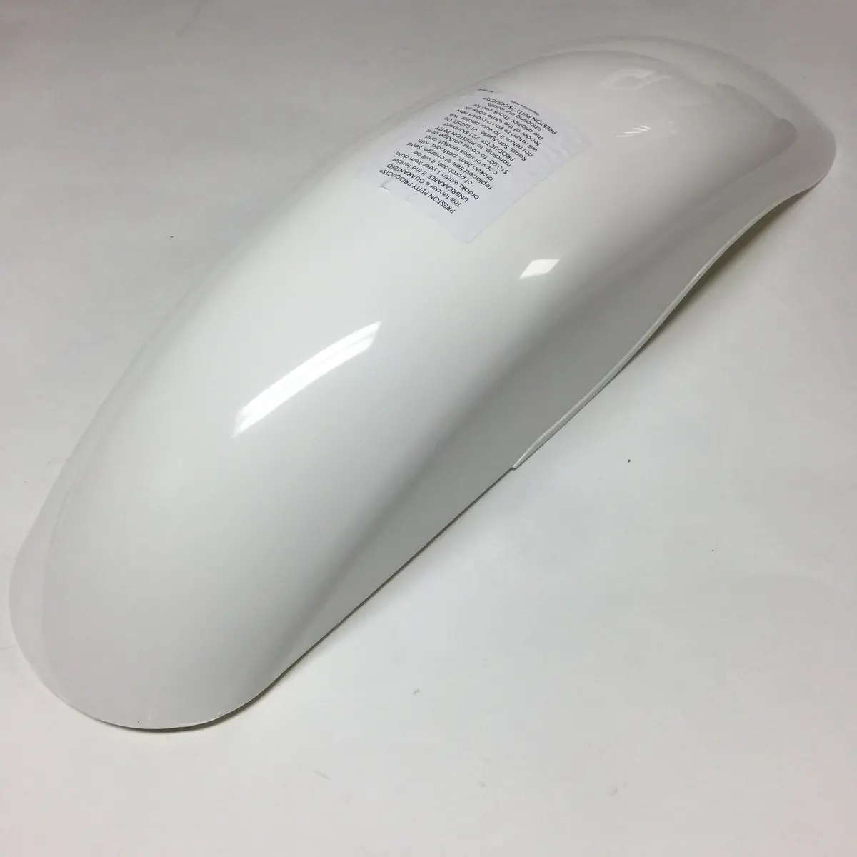 Mx Preston Petty, Vintage, Universal Rear Fender, White-  Sale! 1