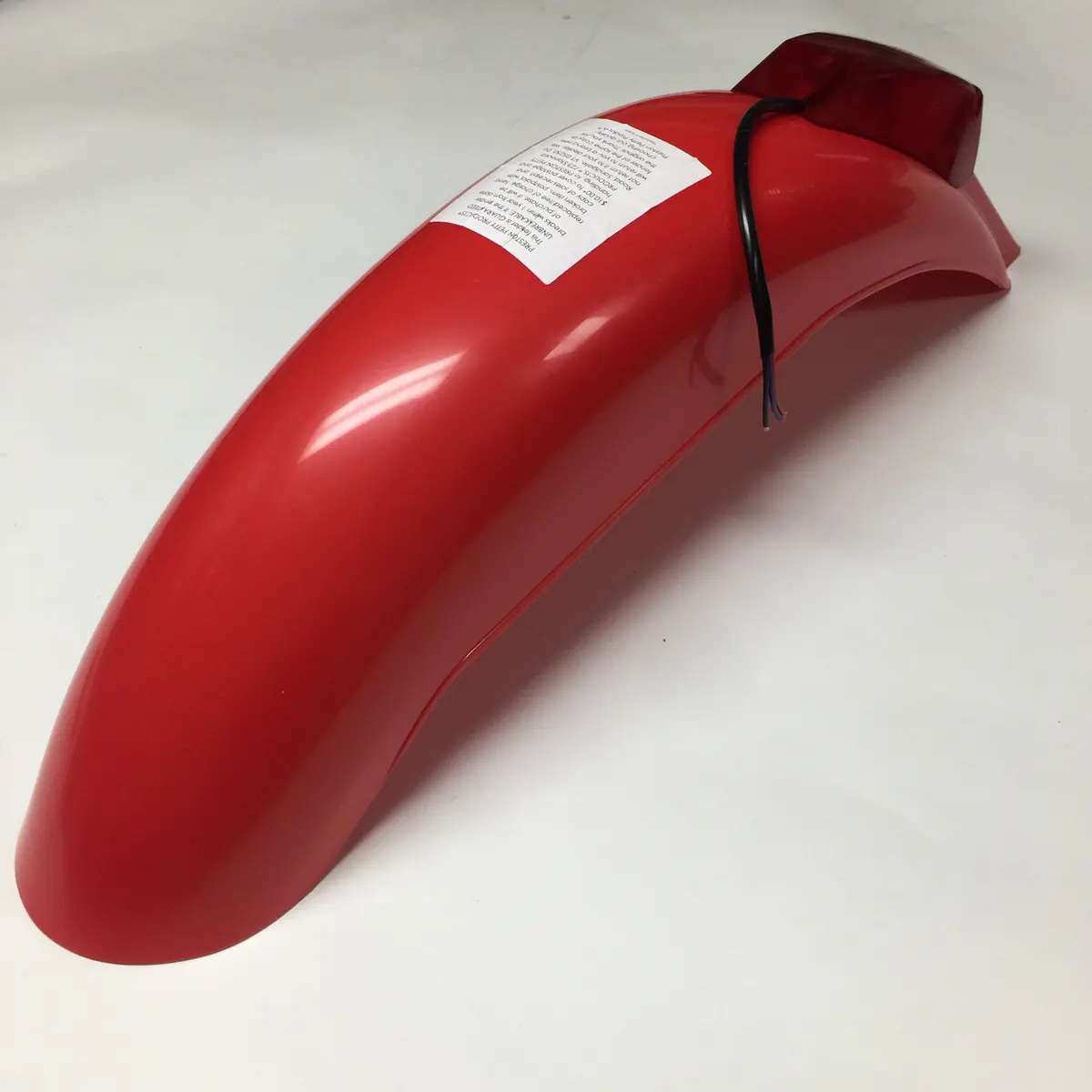 It Preston Petty, Vintage, Universal Rear Fender, With Taillight Assembly, Red-  Sale! 1