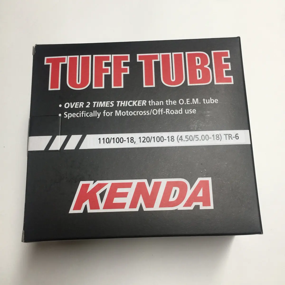 Kenda Inner Tube, 110/120/100-18, Tr6 Tuff Hd Tube 1