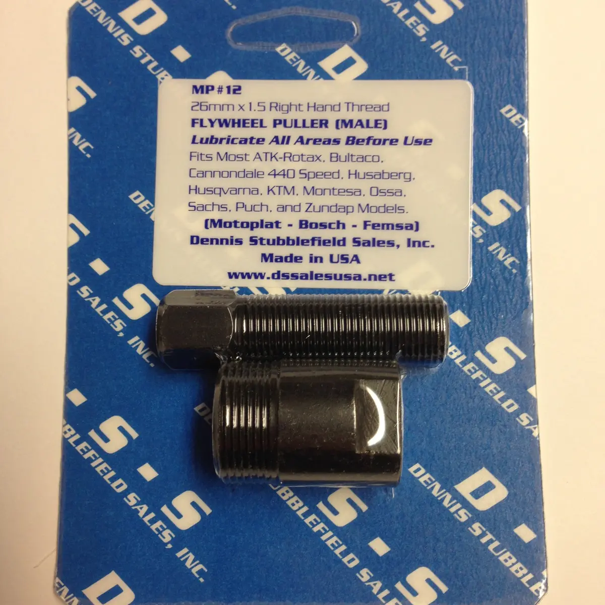 Mp#12, 26Mm X 1.5, Rh Thread, Flywheel Puller (Male) 1