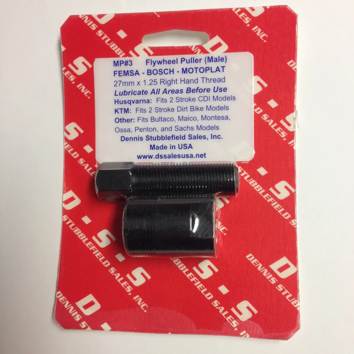 Mp#3, 27Mm X 1.25, Rh Thread, Flywheel Puller (Male) 1