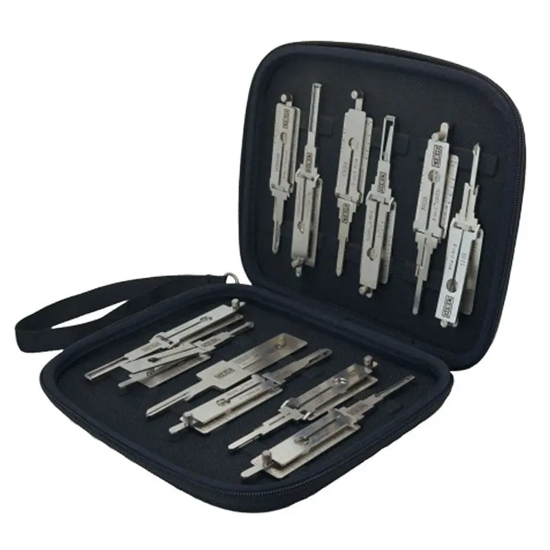 Magnetic Carry Case Portable Bag For Lishi Tools— Large (Holds 12) (Gtl) 1