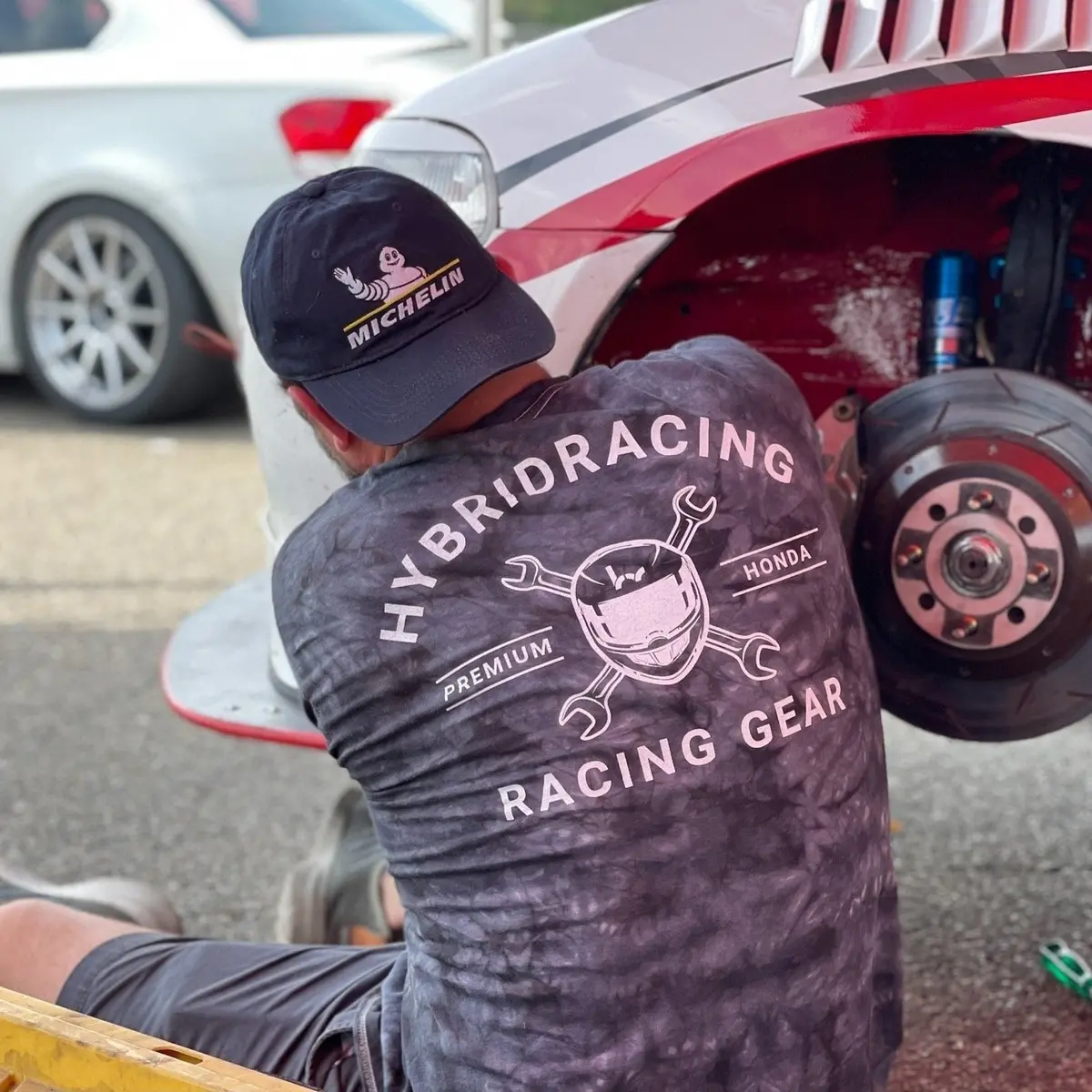 Hybrid Racing Pit Crew T-Shirt 1