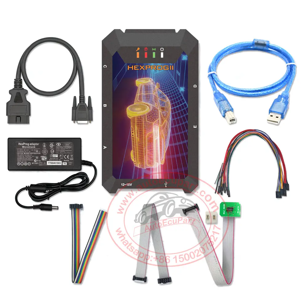 Original Microtronik Hexprog Ii Full Set Auto Ecu Programmer Chip Tuning Tool 1